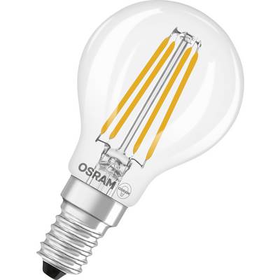 OSRAM HOMELIGHTING 4099854476648 LED CEE B (A - G) E14 forme de flamme 2.5 W blanc chaud (Ø x H) 45.00 mm x 45.00 mm à i-0