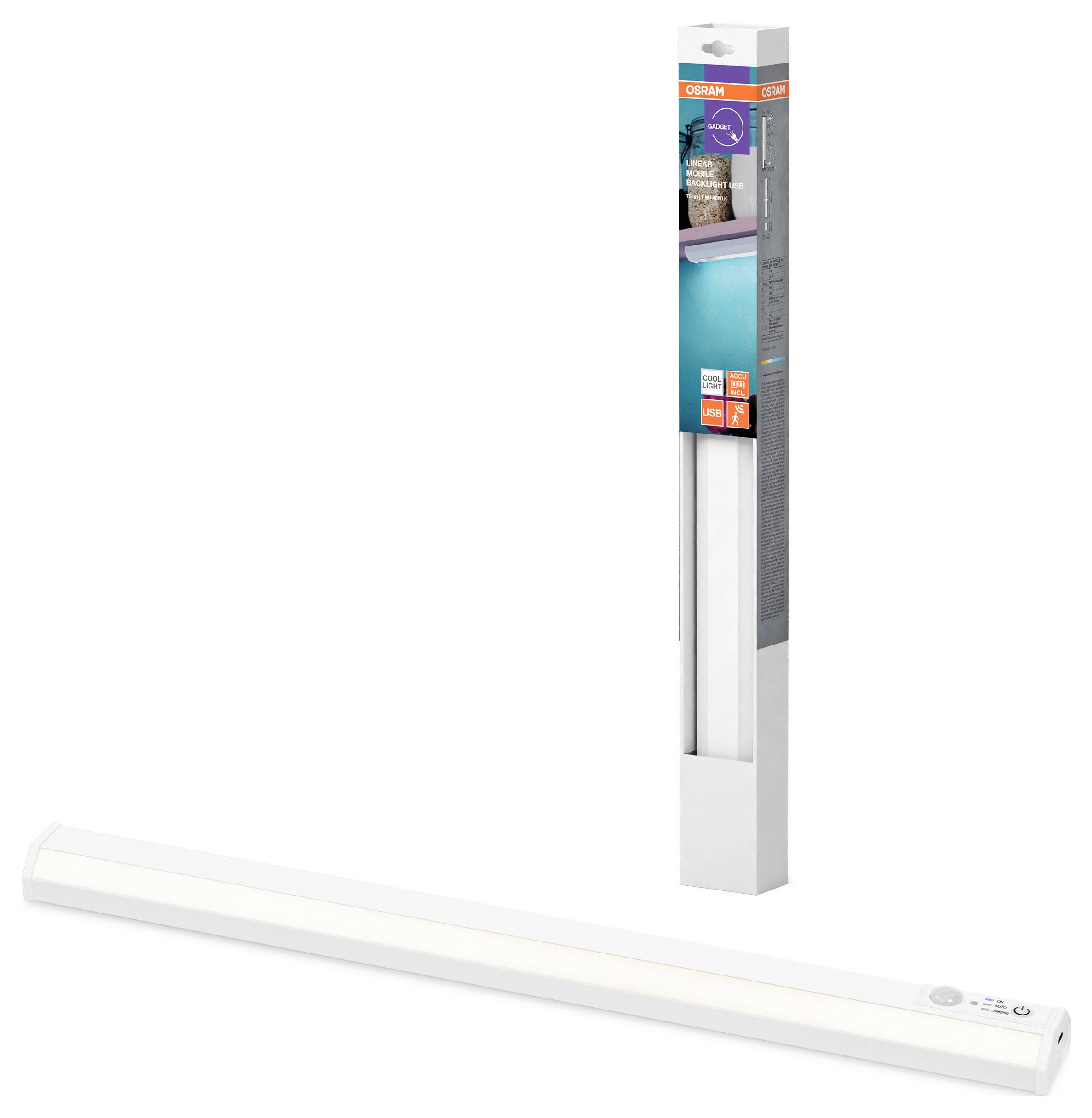 OSRAM HOMELIGHTING Linear LED Mobile Backlight sensor 400mm Lampe LED pour dessous d'armoire avec détecteur LED blanc ne-1