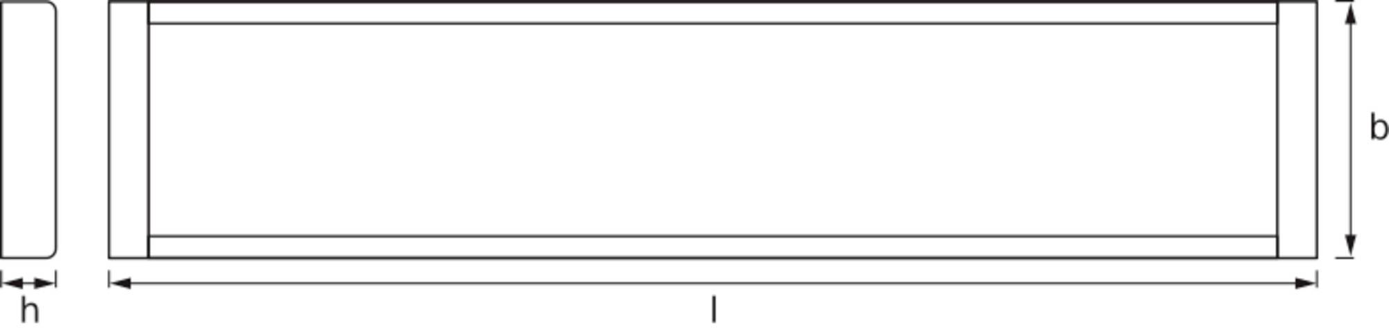 OSRAM HOMELIGHTING 4099854532290 LED Office Line 1.2M 48W 4000K Panneau à LED LED 48 W-4