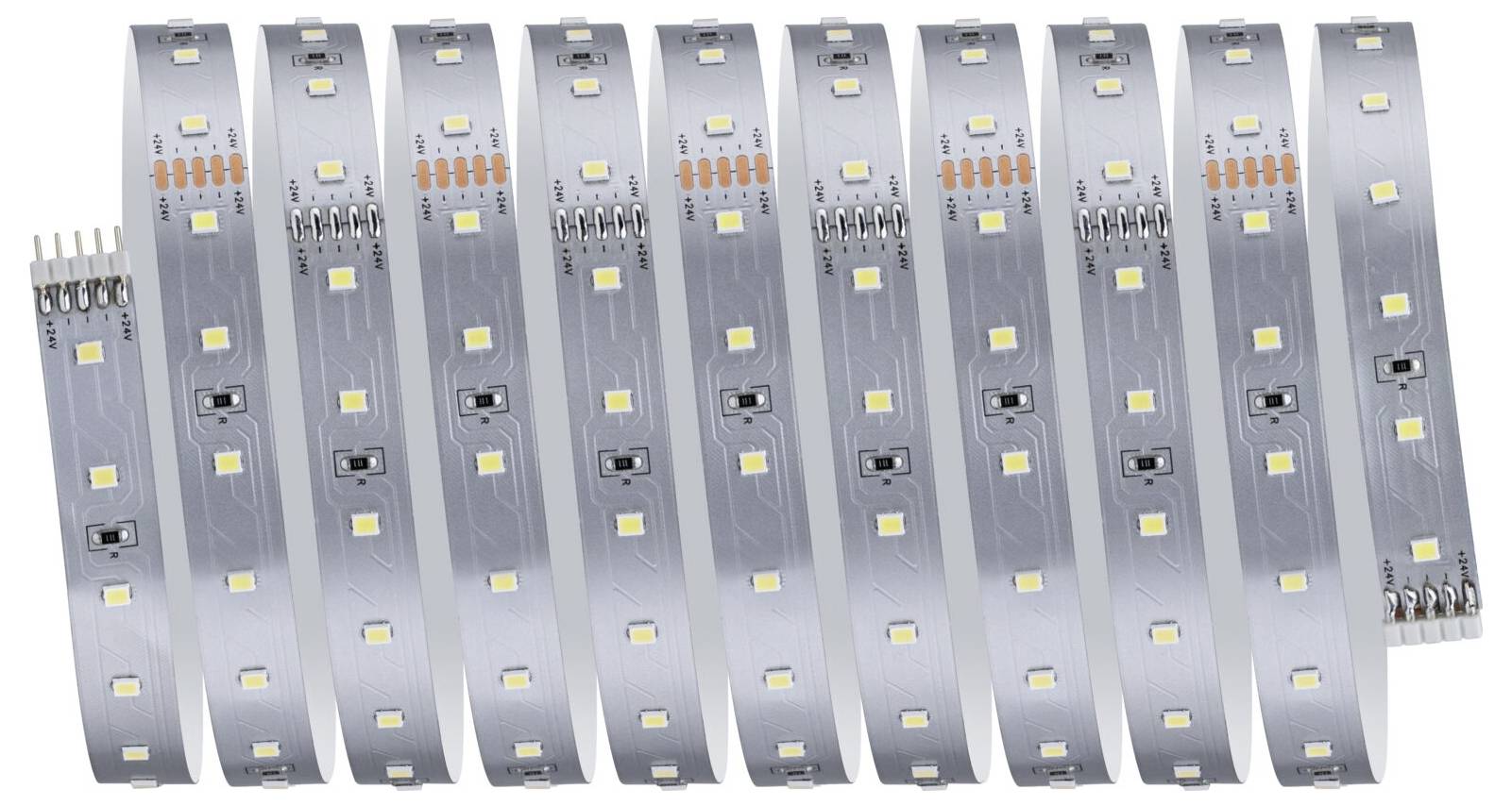 Paulmann MaxLED 500 71237 Ruban LED (Base) avec connecteur mâle 230 V 3 mm blanc neutre 1 set-2