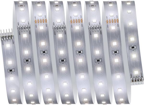 Paulmann MaxLED 500 71239 Ruban LED  avec connecteur mâle 24 V/DC 2.5 m blanc neutre  1 pc(s)