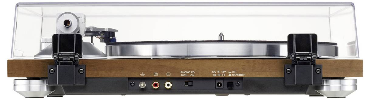 TEAC TN-400BT-X Bluetooth Turntable Walnut Platine entraînement par courroie noir, noix-2