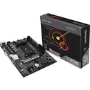 Sapphire 52119-04-40G Carte mère Socket (PC) AMD AM4 Facteur de forme (détails) Micro-ATX Chipset de la carte mère AMD®