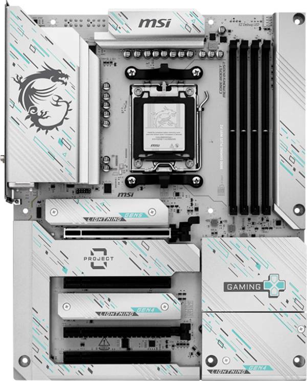 MSI 7E75-001R Carte mère Socket (PC) AMD® AM5 Facteur de forme (détails) ATX Chipset de la carte mère AMD® B850