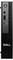 Un panneau avant noir de Dell avec un bouton d'alimentation, une prise casque, des ports USB et un port USB-C, affichant le logo Dell.