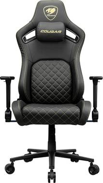 Cougar 3MDFLGLB.0001 Fauteuil de gaming noir, or