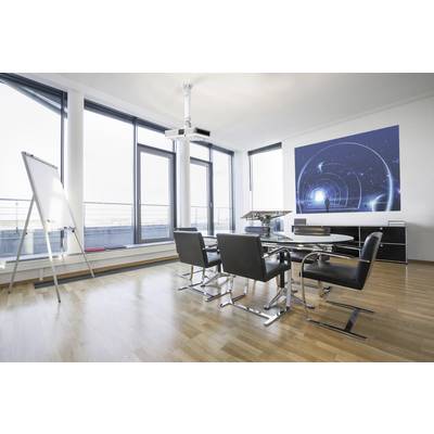 Reflecta Prometheus Support plafond pour projecteur support de plafond, rotatif, inclinable Distance sol/plafond (max.):-10