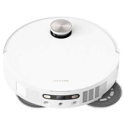 dreame X50 Ultra Aspirateur robot acier inoxydable, blanc avec fonction de balayage-6