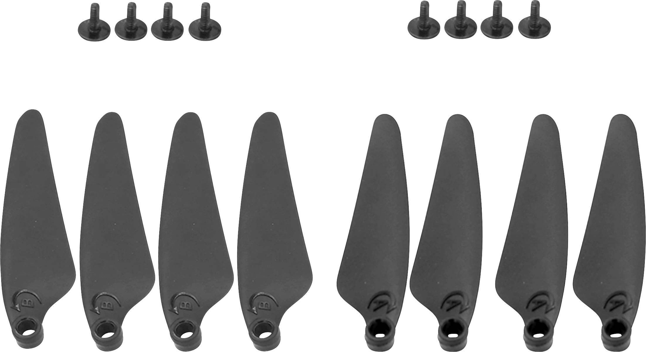 Hubsan 2 pales Jeu d'hélices pour multicoptère Normale H817Y000-14 Hubsan Zino Mini Pro-2025