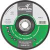 LUKAS-ERZETT AS000320V9802 T27 180x6,0x22,23 Disque à ébarber Diamètre 180 mm Ø de perçage 22.23 mm Verre, Béton cellulaire, Fonte, Tuile, Fonte, Pierre, Céramique, Carbure de tungstène, Béton frais 10 pc(s)