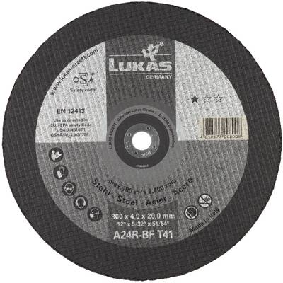 LUKAS-ERZETT T41 125x2,5x22,23 A24R-BF AT000679V9802 Jeu de disque à tronçonner 125 mm 25 pc(s) acier-0