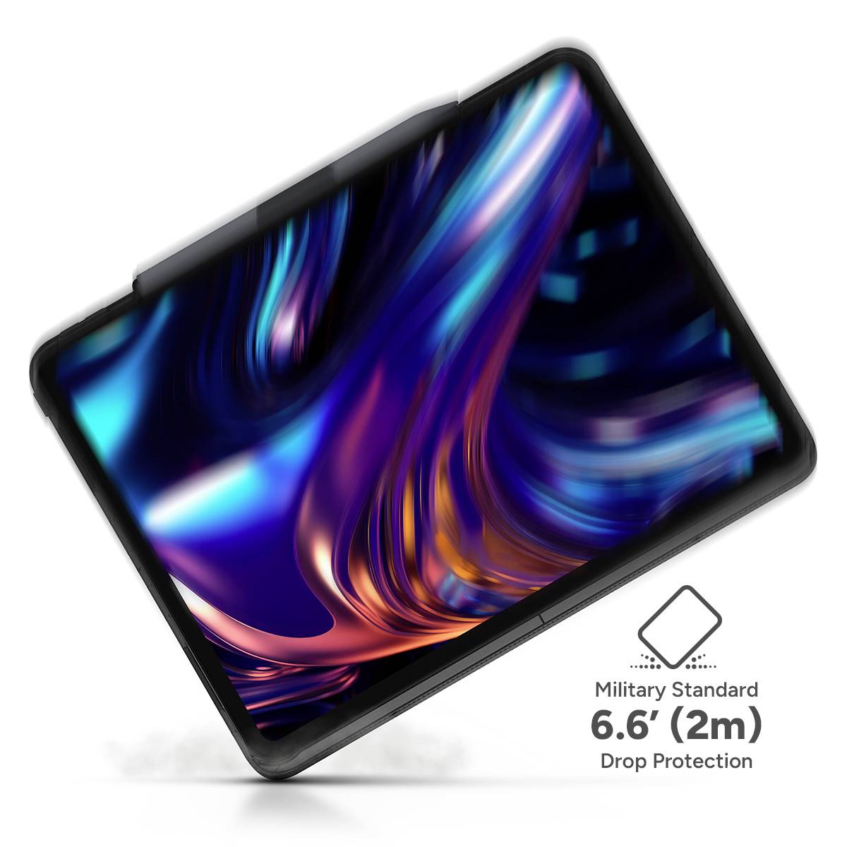 ZAGG KB Pro Keys 2 Clavier pour tablette avec étui Adapté à la marque (tablette): Apple iPad Pro 11 (4e génération) Appl-4