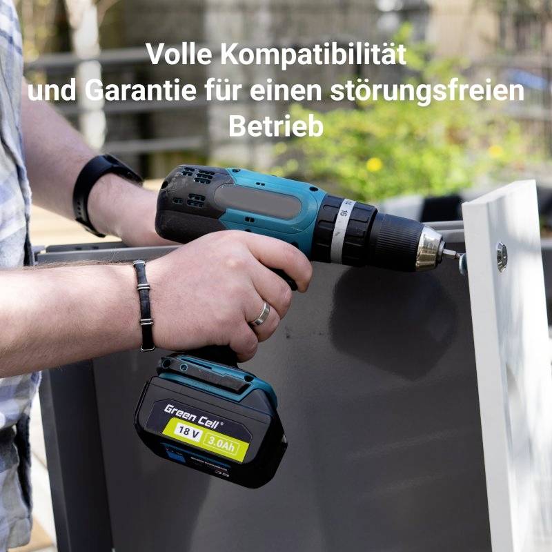 Green Cell GC-PTMA18V3 BL1830 Batterie pour outil 18 V 3 Ah Li-Ion-6