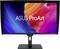 Moniteur ASUS ProArt avec un affichage multicolore vibrant, présentant des tons de bleu, d'orange et de rose.