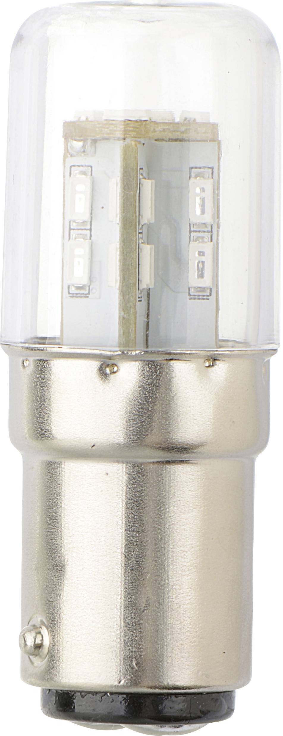 TRU COMPONENTS TC-13776172 Voyant de signalisation LED vert BA15d 230 V/AC 200 lm-0