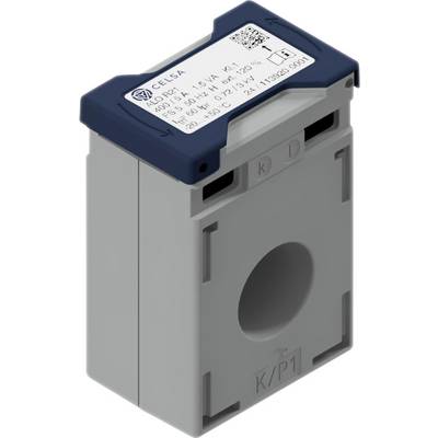 Un composant électrique gris et bleu portant l'étiquette « CELSA ». Il présente des fentes de montage et est marqué « K/P1 » sur la face avant.