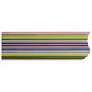 Rautronic FB0928127B Câble en nappe Pas: 1.27 mm 9 x 0.09 mm² Marchandise vendue au mètre