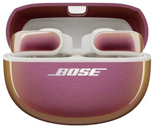 Bose Open Earbuds Ultra Écouteurs intra-auriculaires sans fil, Bluetooth Stereo Sunset iridescent boîtier de charge, volume réglable, commande tactile pour le sport