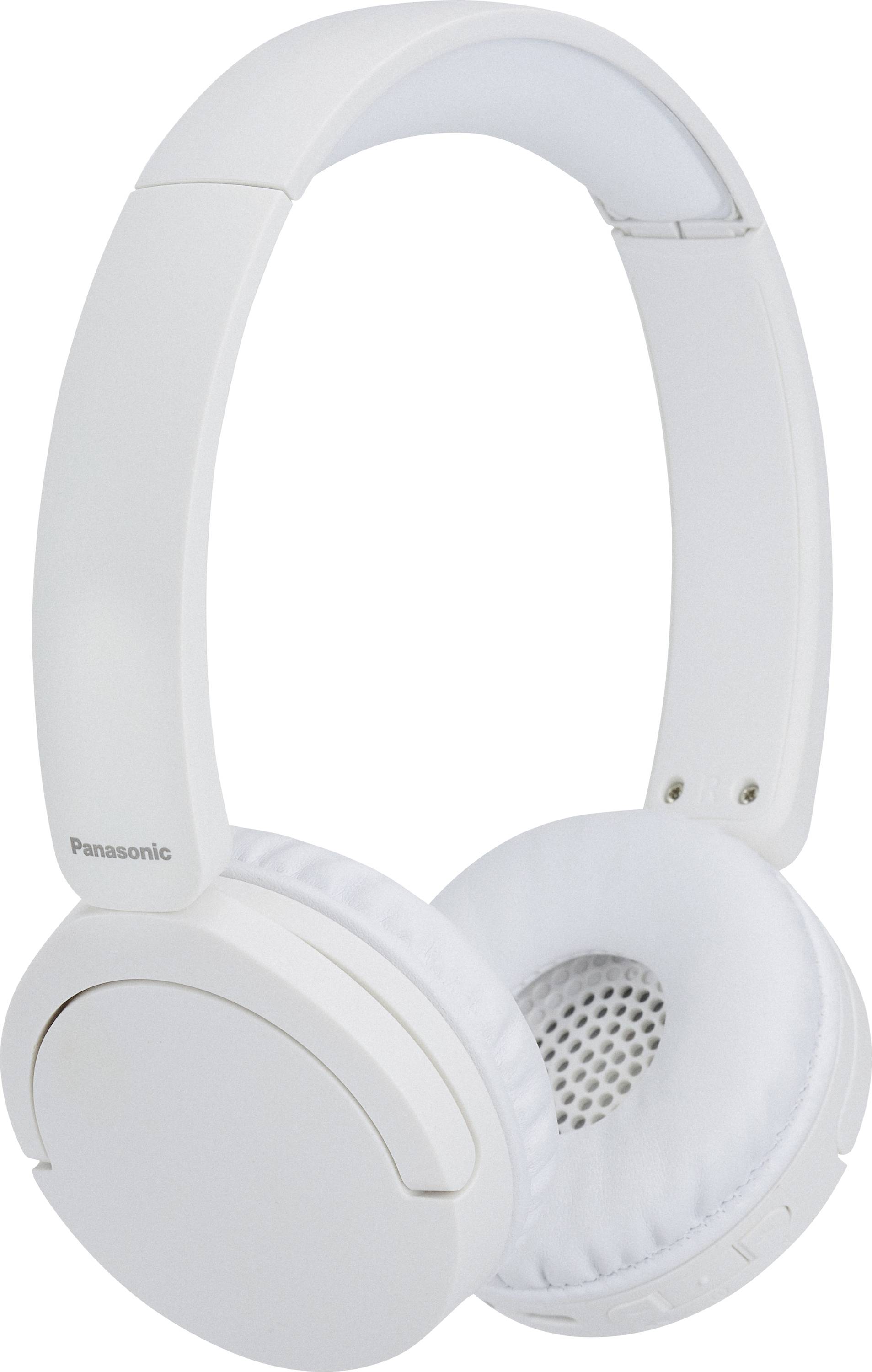 Casque audio blanc supra-auriculaire avec un arceau rembourré et des coussinets d'oreille, arborant un design minimaliste conçu pour l'écoute musicale.