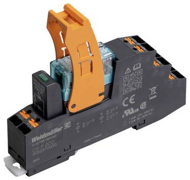 Weidmüller CRIKIT P 24VDC 1CO L/D Interface relais 24 V/DC 16 A 1 inverseur (RT)  10 pc(s)
