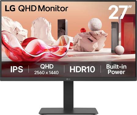 Moniteur LCD LG Electronics 27BA54QB-B CEE D (A - G) 68.6 cm 27 pouces 16:9 5 ms