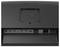 Vue arrière d'un moniteur LG montrant les ports, dont USB, HDMI et DisplayPort, disposés sous un support de montage VESA.