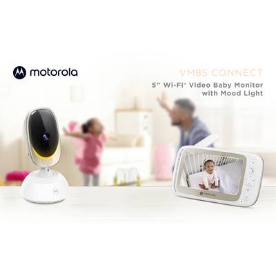 Motorola VM85 Connect Babyphone avec caméra Wi-Fi 2.4 GHz-6