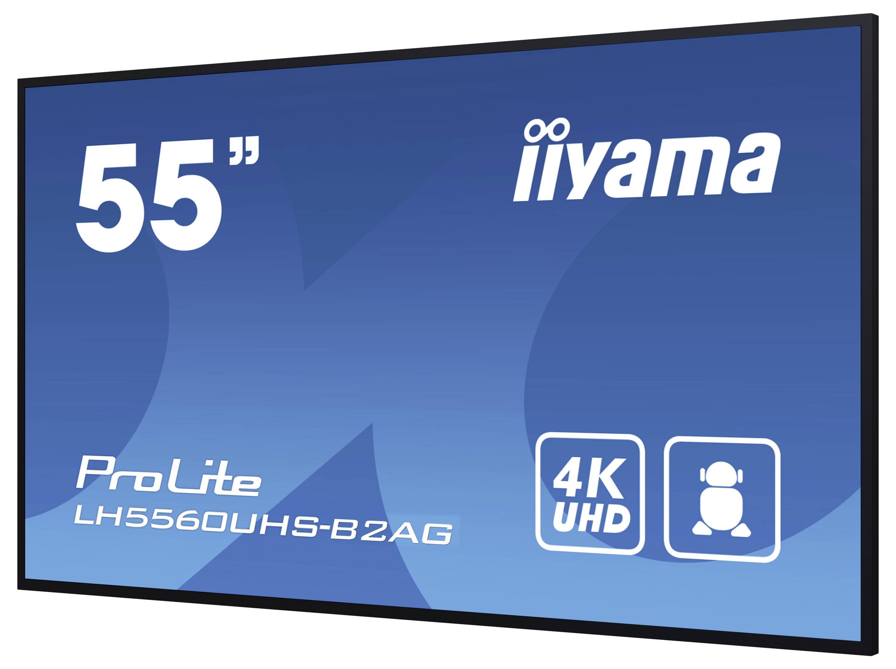 Iiyama ProLite Ecran affichage dynamique CEE: E (A - G) 139 cm 55 pouces 3840 x 2160 Pixel 24/7-4