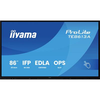 IIYAMA- Afficheur professionnel tactile 86" TE8613A-B1AG-0