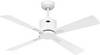 CasaFan ECO NEO III 103 WE-WE/LG WiFi Ventilateur de plafond 16 W (Ø x H) 103 cm x 360 mm blanc avec télécommande, minuteur, fonction hiver, commandé par application