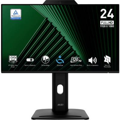 Moniteur LCD MSI PRO MP242PMGDE CEE E (A - G) 60.5 cm 23.8 pouces 1920 x 1080 pixels 16:9 4 ms HDMI™, VGA, DisplayPort, -0