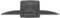 Vue aérienne d'un écran d'ordinateur noir portant l'étiquette « MSI » au dos, mettant en valeur son profil mince et son support de montage.