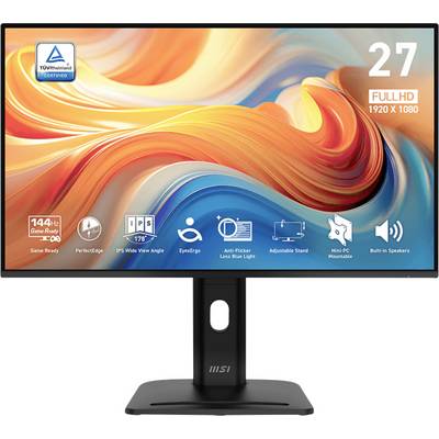 Moniteur LED MSI PRO MP275PGDE CEE E (A - G) 68.6 cm 27 pouces 1920 x 1080 pixels 16:9 4 ms HDMI™, DisplayPort, VGA, pri-0