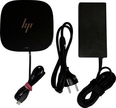 <br>  HP<br>  USB-C Dock G5 + 120W Power<br>  Reconditionné (très bon)<br>  Station d'accueil USB-C®<br>  Convient pour les marques: HP, Apple, Dell, Lenovo, universel<br>  <br>  <br>