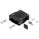 Conec SnapLock 16-003260E Capot SUB-D Nombre de pôles: 15 matière plastique 90 °, 180 ° noir 1 pc(s)