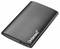 Un disque dur externe Intenso noir au design rectangulaire épuré. Le port USB est visible sur un côté de l'appareil.