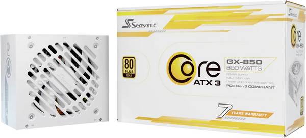 Seasonic Core-GX-850 Alimentation 850 W ATX 80PLUS® Gold