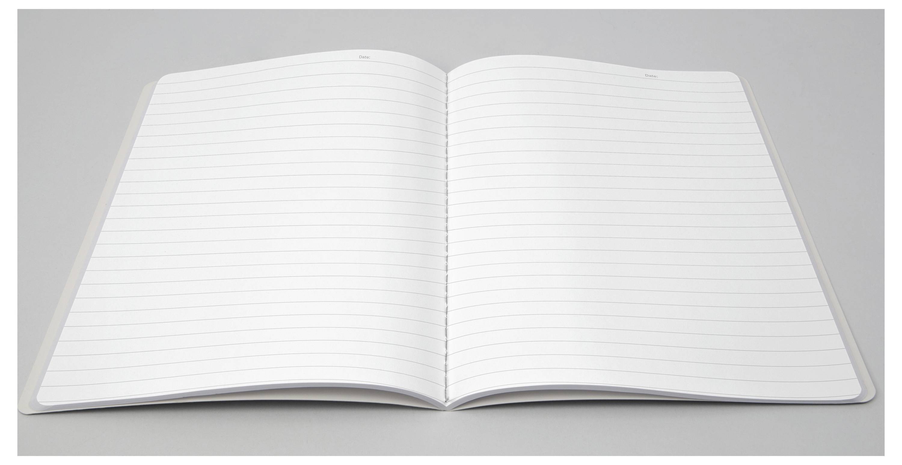 Sigel LS307 Carnet de notes Linescape Softcover 2 pc(s) DIN A5 ligné gris foncé, gris clair Nombre de pages: 34-3