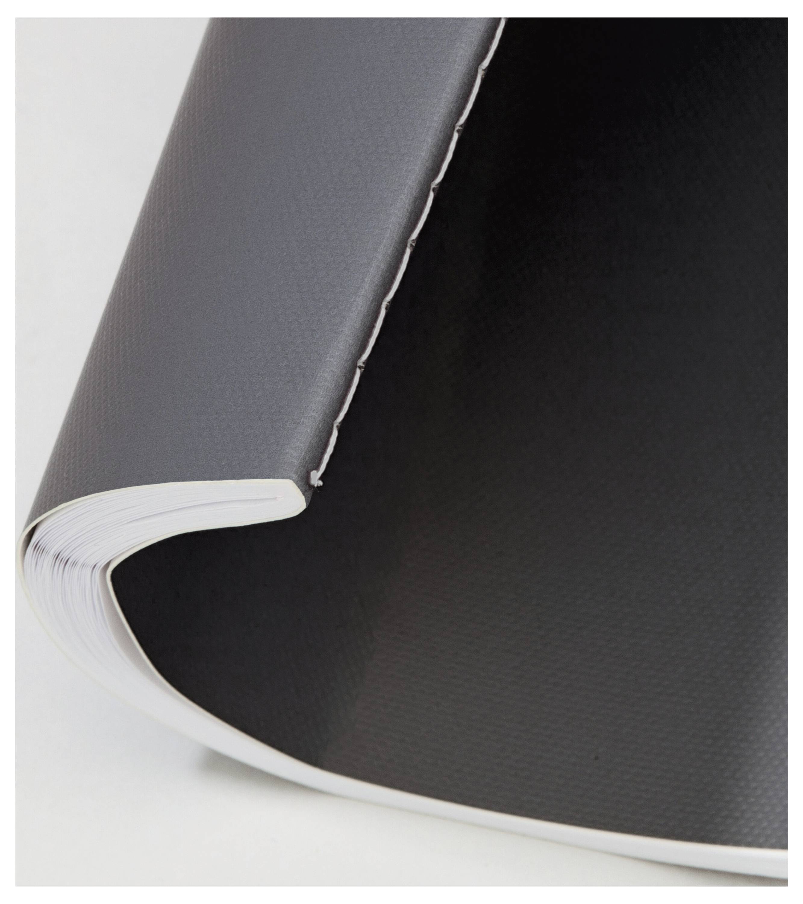 Sigel LS307 Carnet de notes Linescape Softcover 2 pc(s) DIN A5 ligné gris foncé, gris clair Nombre de pages: 34-5