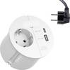 Bachmann 938.301 Multiprise de table blanc