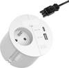 Bachmann 938.304 Multiprise de table blanc
