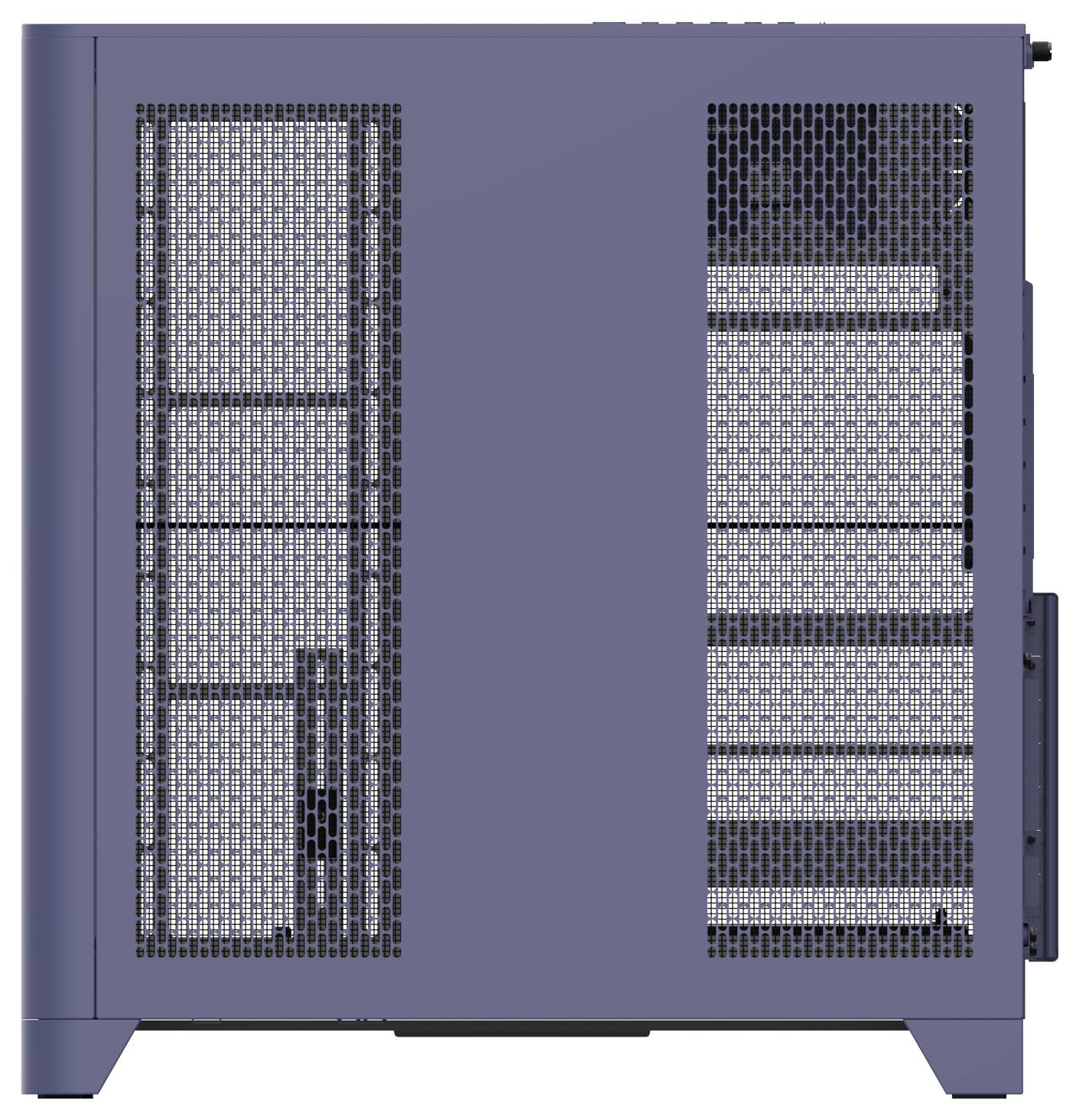 Thermaltake View 390 Air Future Dusk Boîtier PC bleu foncé filtre anti-poussière, éclairage intégré, 2 ventilateurs pré--9