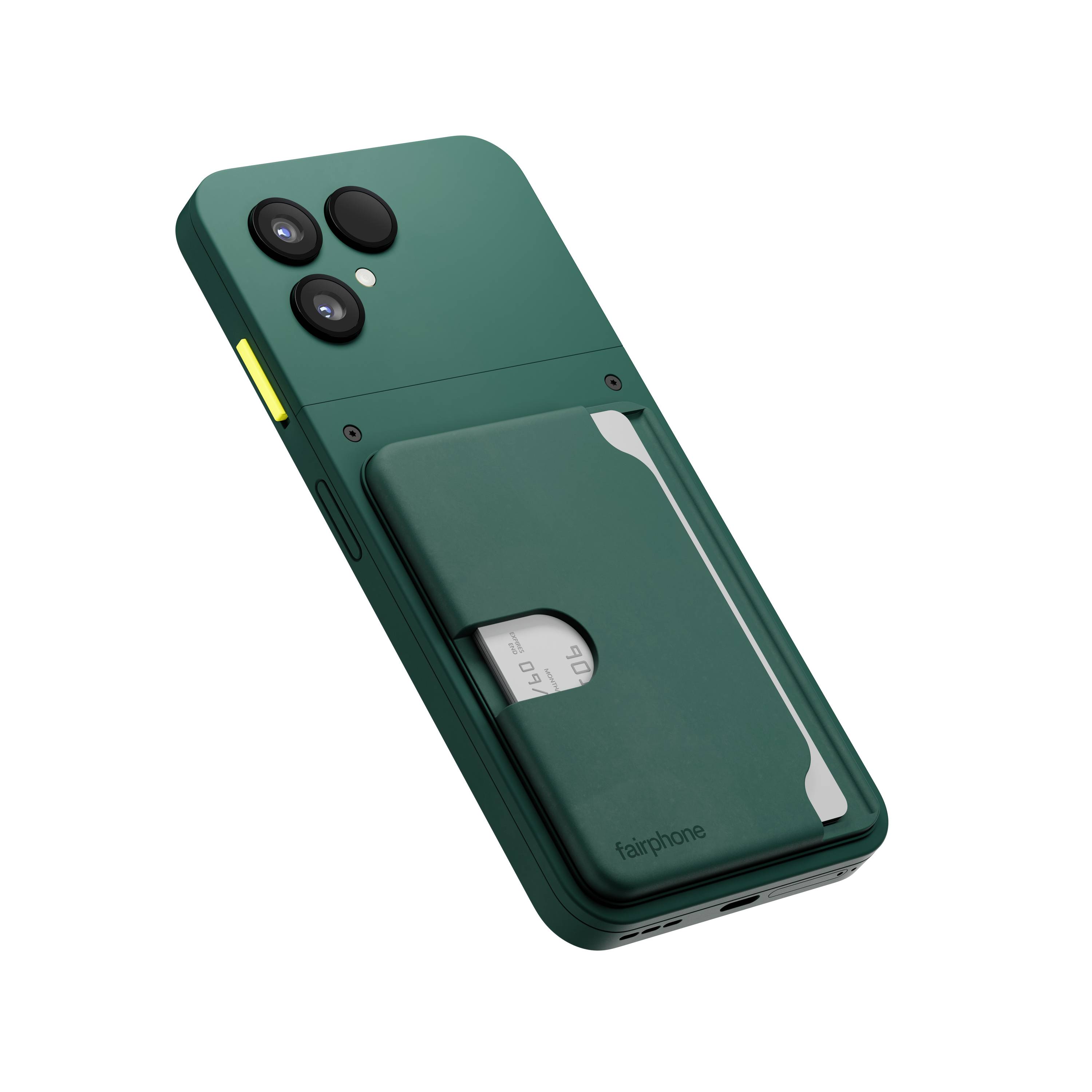 Fairphone Card Holder Porte-carte Fairphone Fairphone 6 vert F6CRDH-1GR-WW1-5
