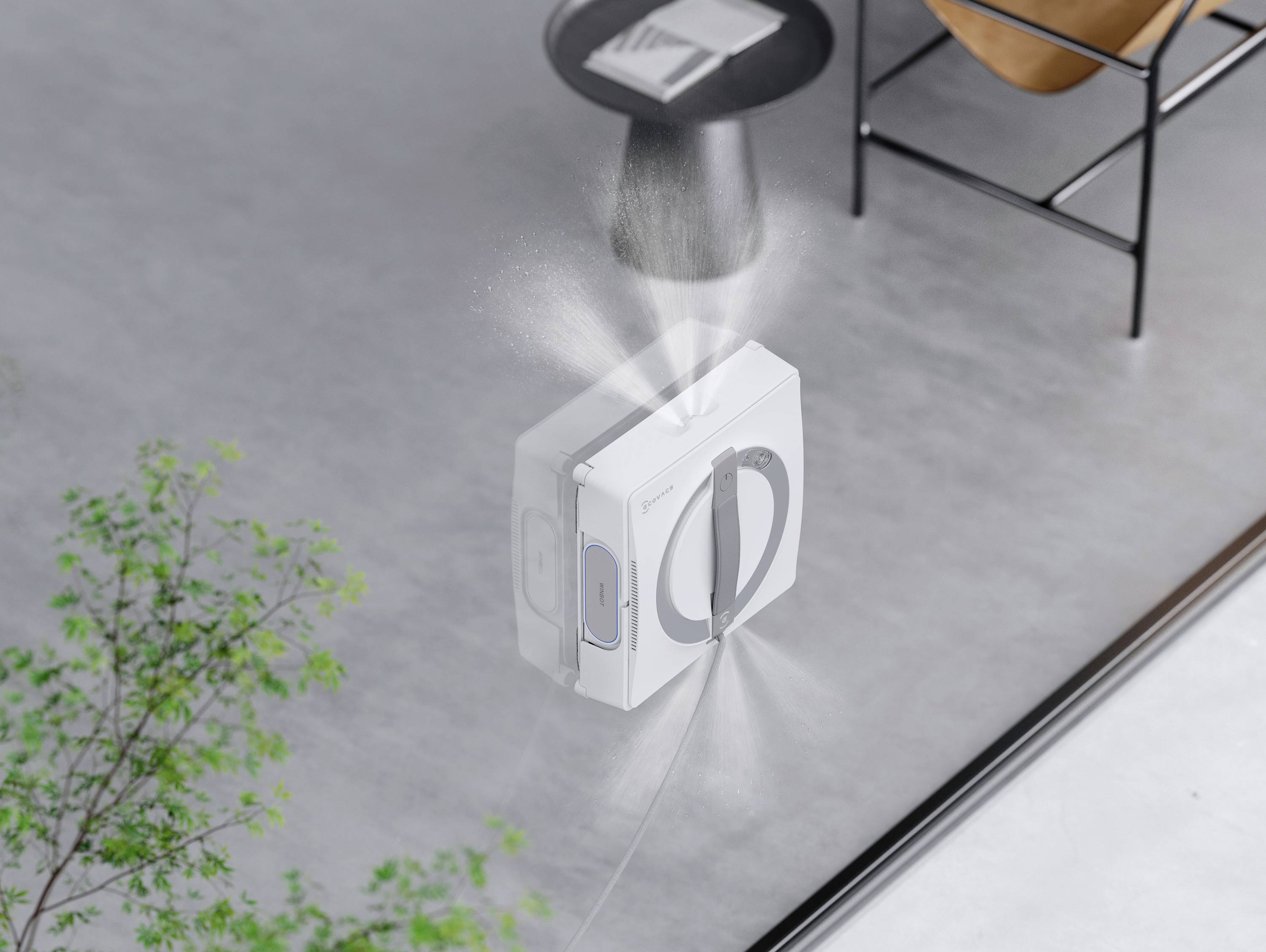 ECOVACS WINBOT W2 PRO Robot lave-vitre blanc-5