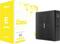 Mini PC ZOTAC ZBOX série E avec design en nid d'abeille, présenté à côté de son emballage. Le texte sur la boîte comprend « Propulser l'avenir ».