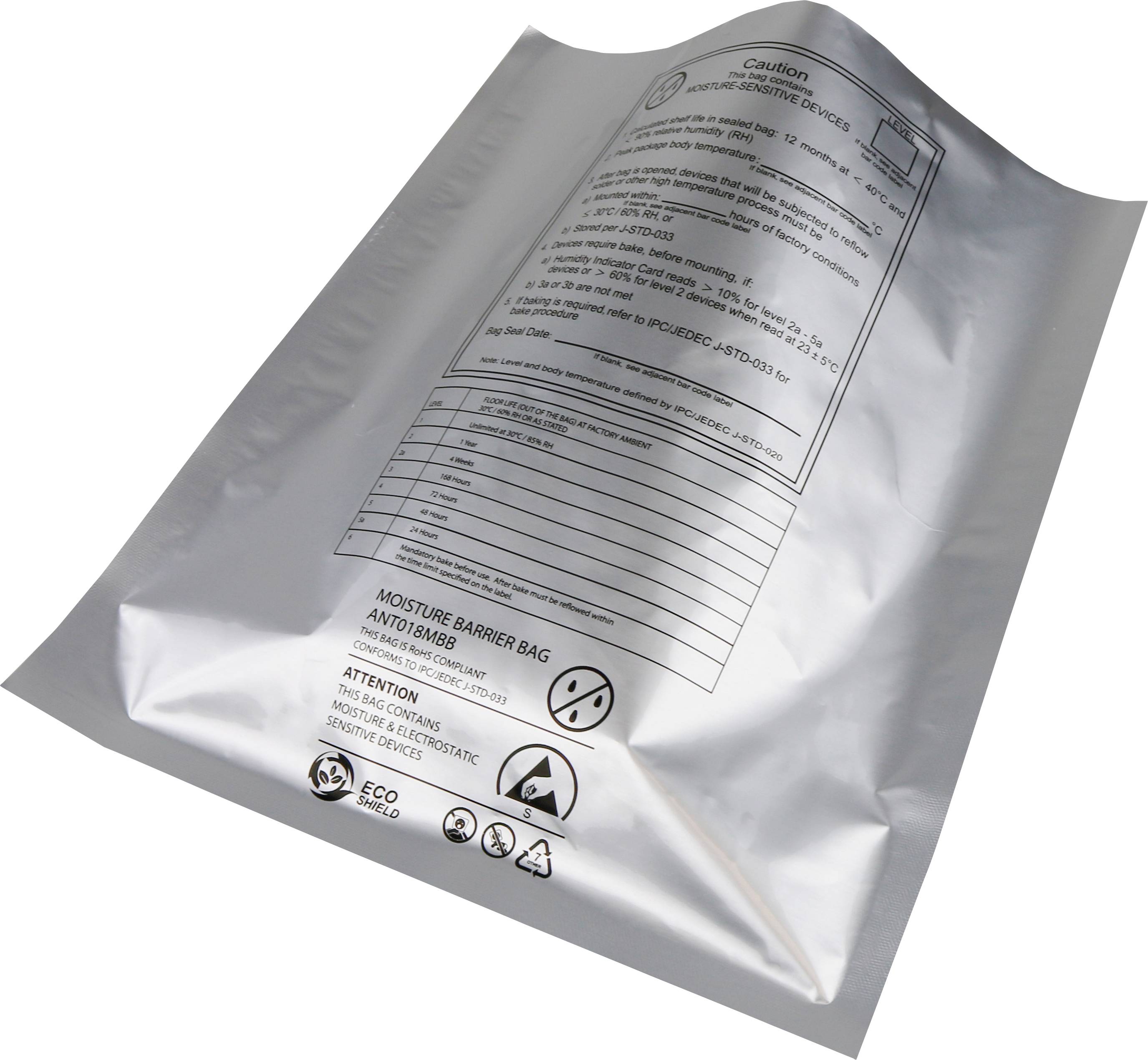 Antistat Sachet antistatique (ESD) (L x l) 305 mm x 251 mm Bag 100 pc(s)-0