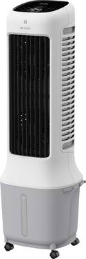 Be Cool  Refroidisseur d'air 38 W (L x l x H) 279.2 x 308.5 x 938.2 mm blanc commandé par application, avec télécommande, affichage LED, témoin de contrôle LED, minuteur, oscillant, avec fonction automatique
