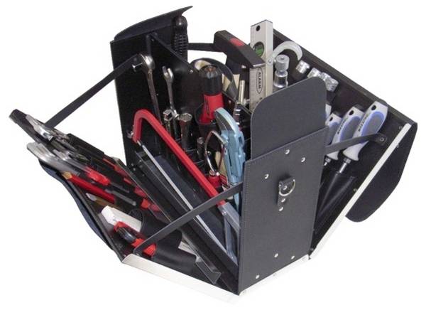 Alarm Werkzeuge  56077085  Sacoche à outils équipée  (L x l x H) 430 x 200 x 355 mm