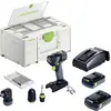 Perceuse-visseuse sans fil Festool TXS 18 C 3,0-Set 576896 18 V 3.00 Ah + batterie, + chargeur