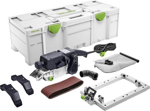 Festool BS 75 E-Set 576296 Ponceuse à bande  1010 W  135 x 75 mm Largeur de bande 75 mm Longueur de bande 533 mm